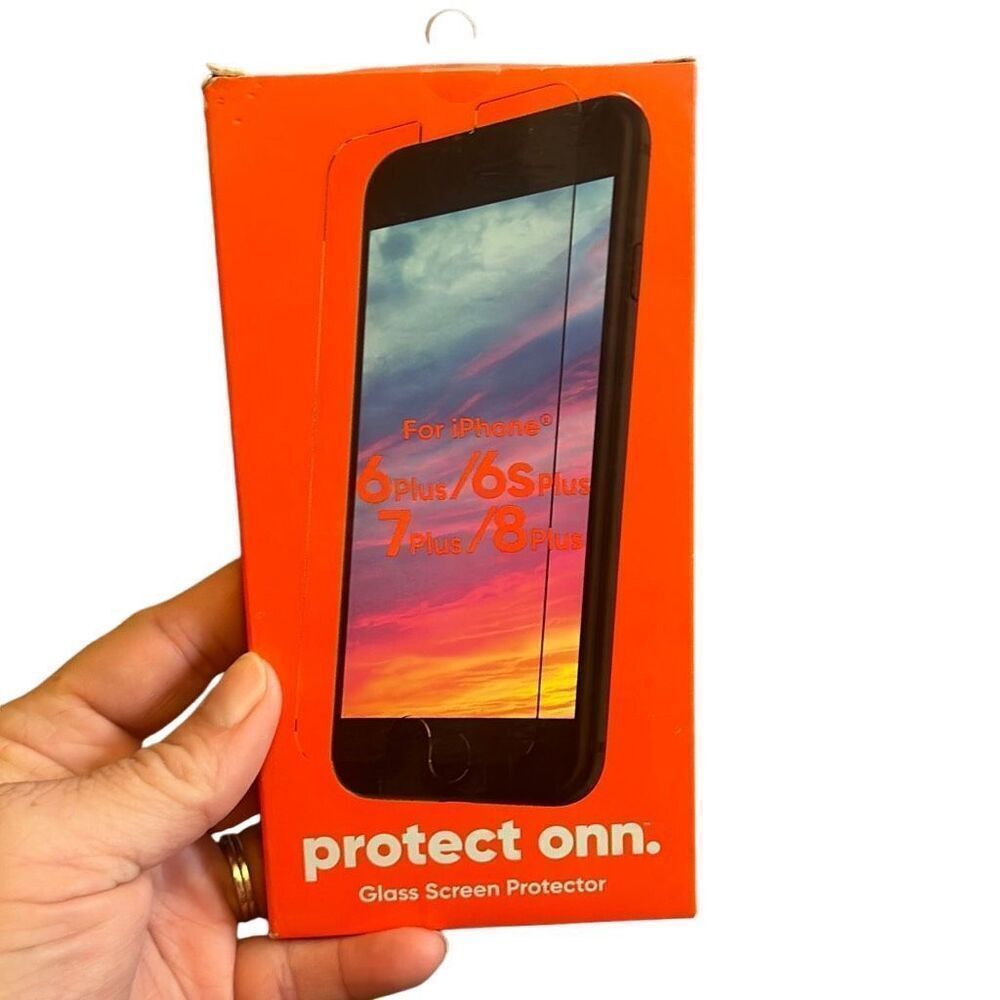 Protective on‎ glass screen protector for iPhone 6+ 7+ 8+